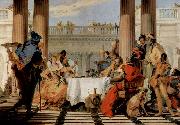 Giovanni Battista Tiepolo Das Bankett der Cleopatra Germany oil painting artist